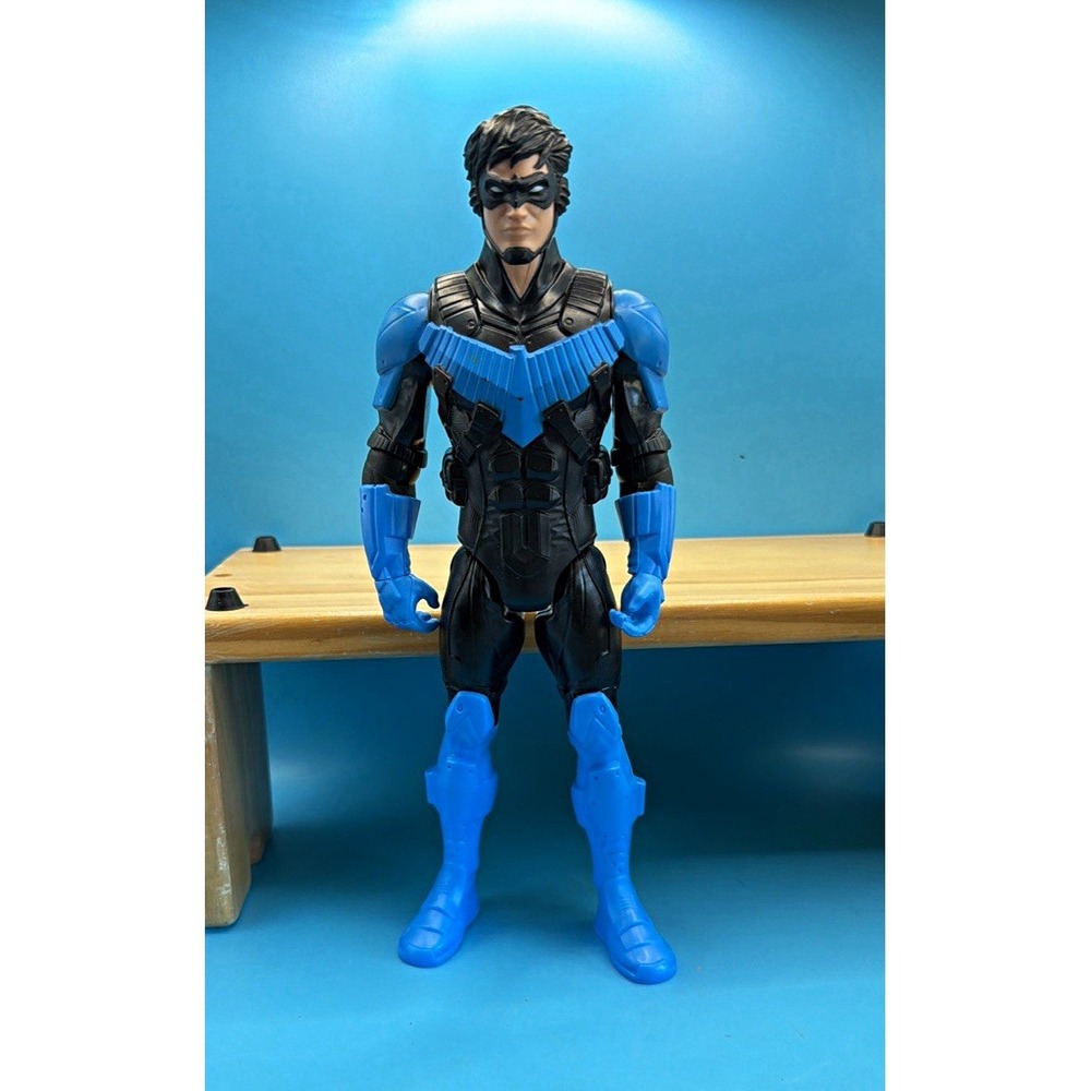 DC Comics Nightwing Blue & Black Plastic Action Figure Comic Book Heroes 12"